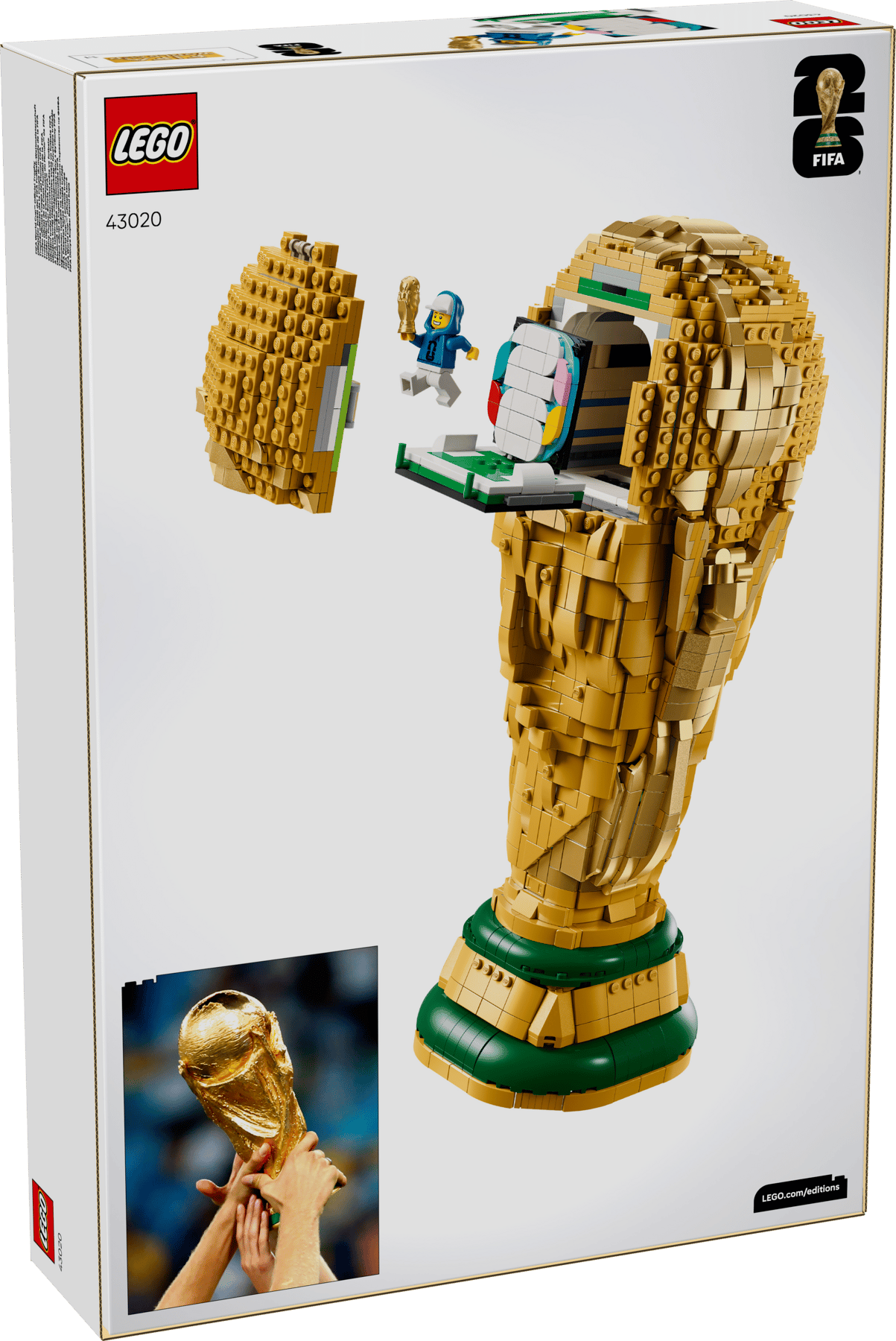 43020 Lego FIFA World Cup Official Trophy