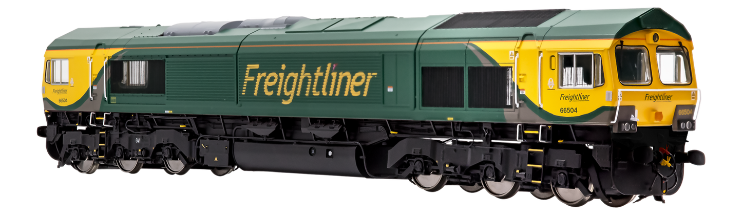 Class 66 504 Freightliner Powerhaul Livery Diesel Locomotive - DCC Deluxe Sound Fitted