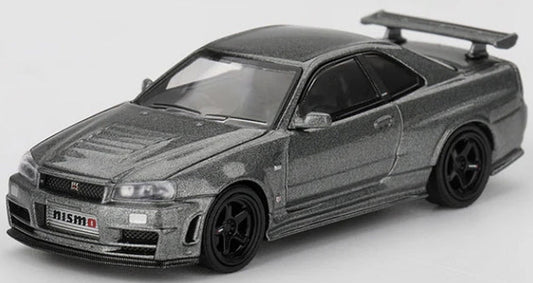 MGT01160-R Nissan Skyline GT-R Dark Metal Grey (Nismo BNR34 CRS Version) (RHD)
