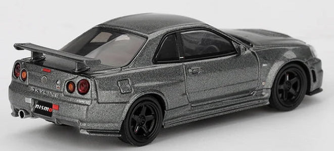 MGT01160-R Nissan Skyline GT-R Dark Metal Grey (Nismo BNR34 CRS Version) (RHD)