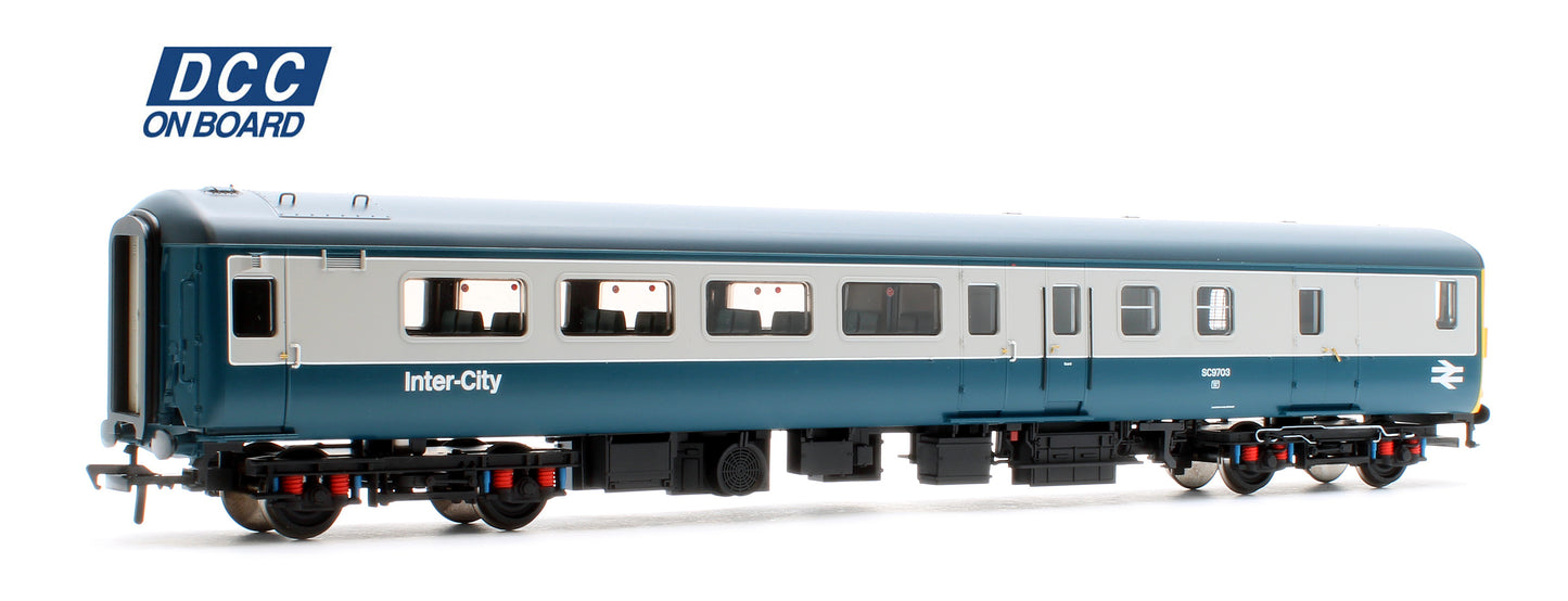 BR Mk2F DBSO Driving Brake Second Open BR Blue & Grey (Inter-City) No.SC9703 - DCC Fitted