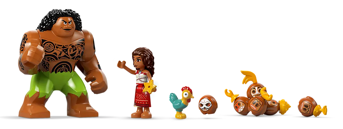43258 Lego Disney Moana 2 Kakamora Barge - 43258