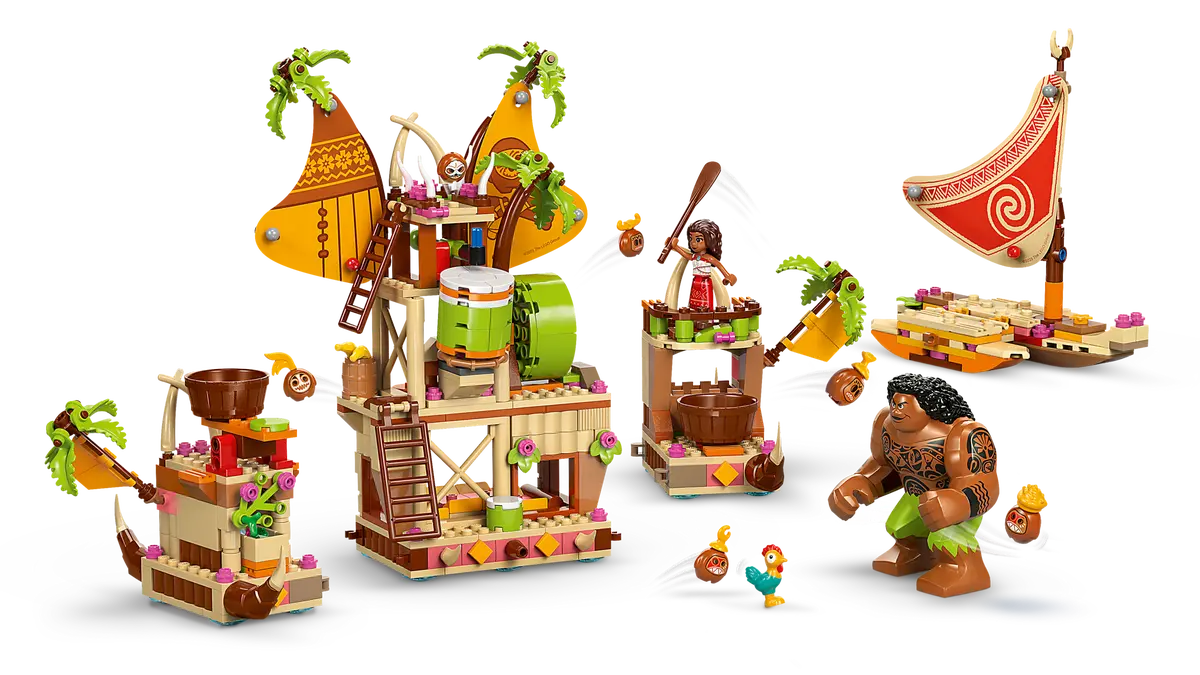 43258 Lego Disney Moana 2 Kakamora Barge - 43258