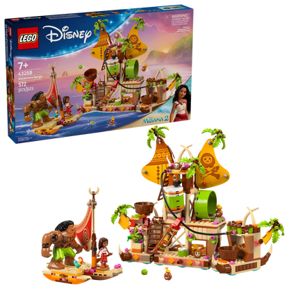 43258 Lego Disney Moana 2 Kakamora Barge - 43258
