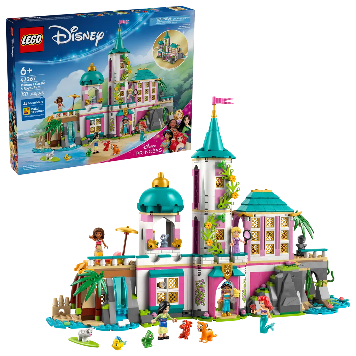 43267 Lego Disney Princess Castle & Royal Pets - 43267