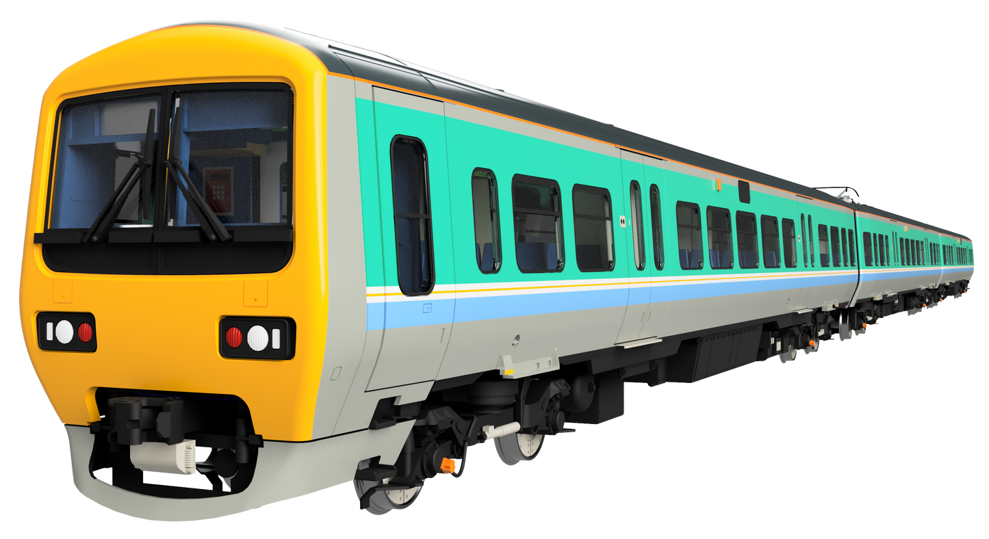 Class 323 323203 Regional Railways Centro 3 Car EMU Set - DCC Fitted