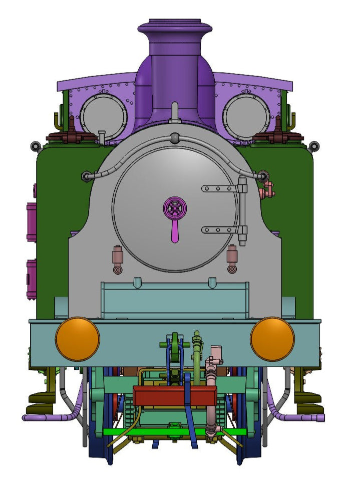 Class 439 Caledonian 0-4-4T 15216 LMS Lined Black Steam Locomotive - DCC Sound Deluxe