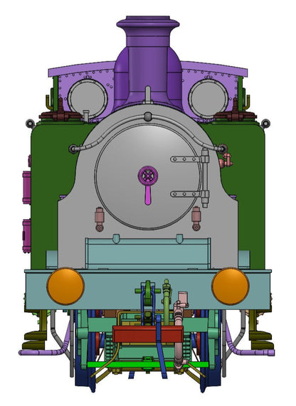 Class 439 Caledonian 0-4-4T 15216 LMS Lined Black Steam Locomotive - DCC Sound Deluxe