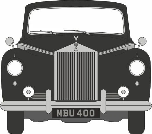 43EMP003 Rolls Royce Silver Cloud/Hooper Empress Black/Silver