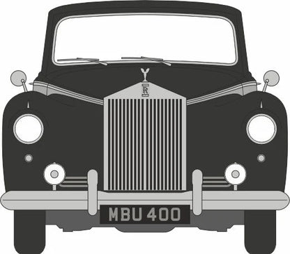 43EMP003 Rolls Royce Silver Cloud/Hooper Empress Black/Silver