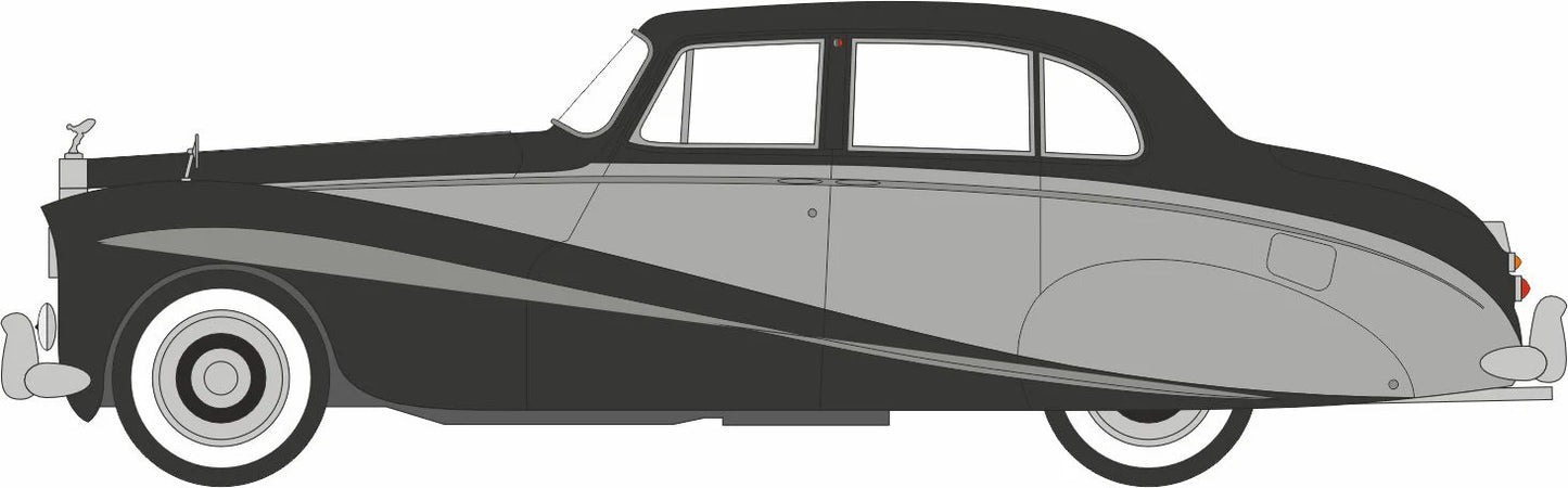 43EMP003 Rolls Royce Silver Cloud/Hooper Empress Black/Silver