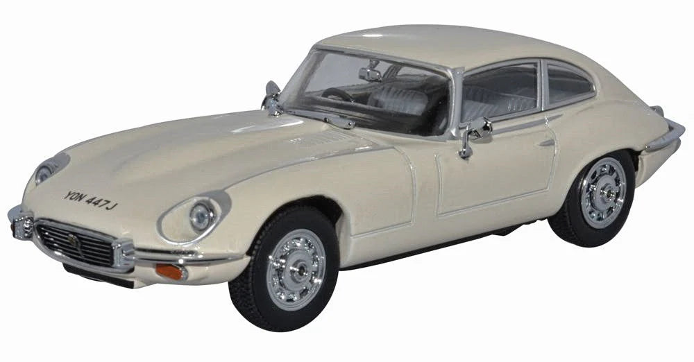 Jaguar E Type Coupe Old English White