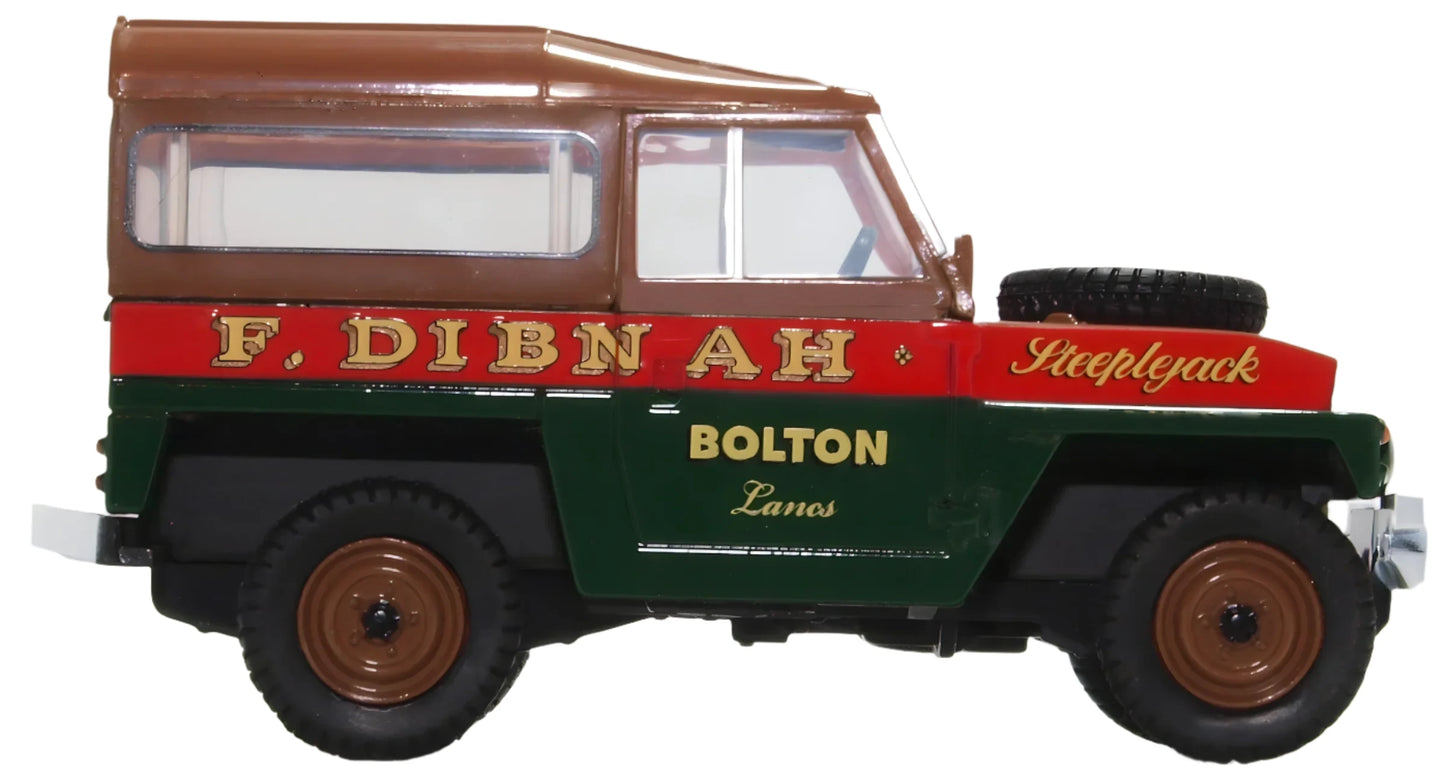 Land Rover Lightweight Hard Top Fred Dibnah