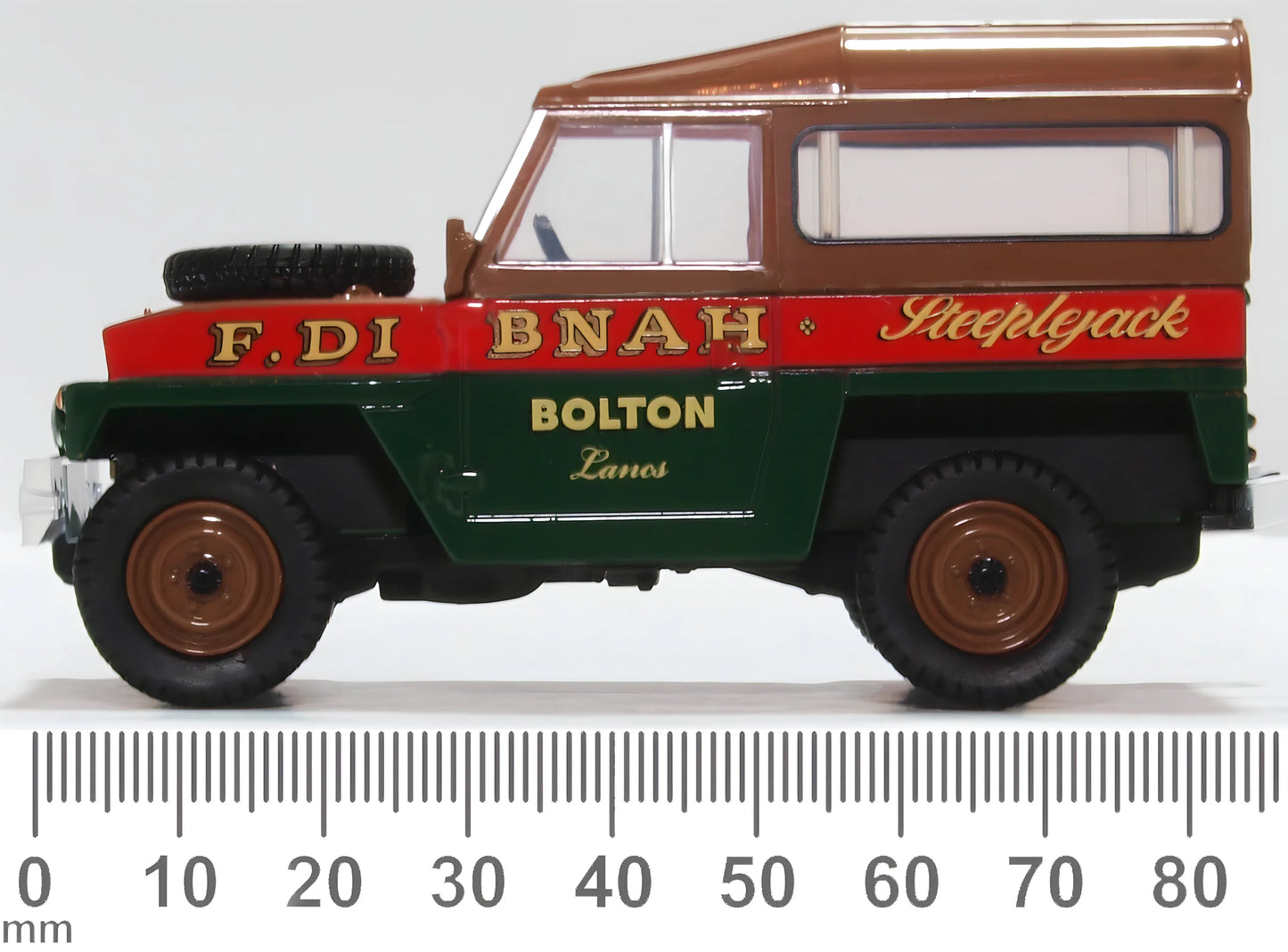 Land Rover Lightweight Hard Top Fred Dibnah