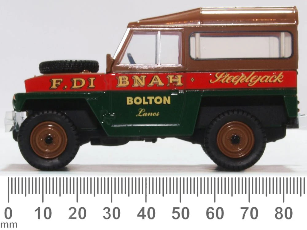 Land Rover Lightweight Hard Top Fred Dibnah
