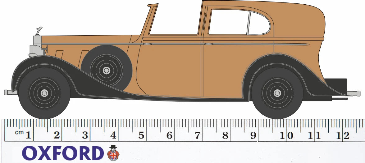 Rolls Royce Phantom III SdV HJ Mulliner Fawn/Black