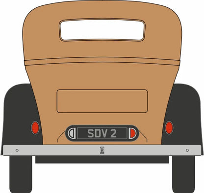 Rolls Royce Phantom III SdV HJ Mulliner Fawn/Black