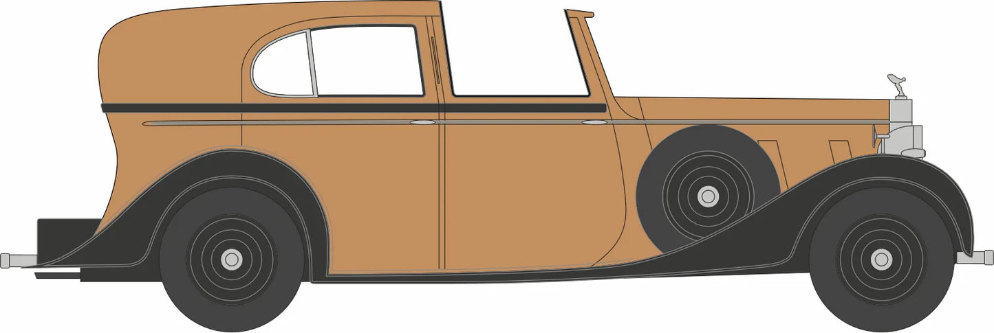 Rolls Royce Phantom III SdV HJ Mulliner Fawn/Black