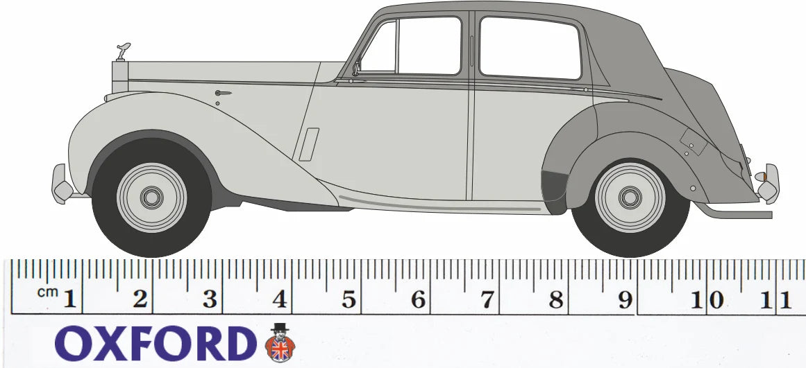 43RSD002 Rolls Royce Silver Dawn Two Tone Grey