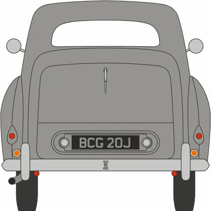 43RSD002 Rolls Royce Silver Dawn Two Tone Grey