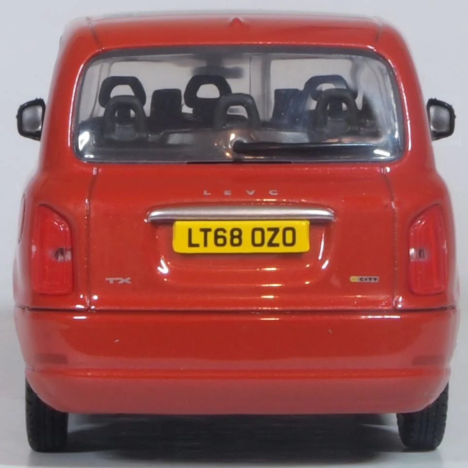 43TX5002 LEVC TX5 Taxi Tupelo Red