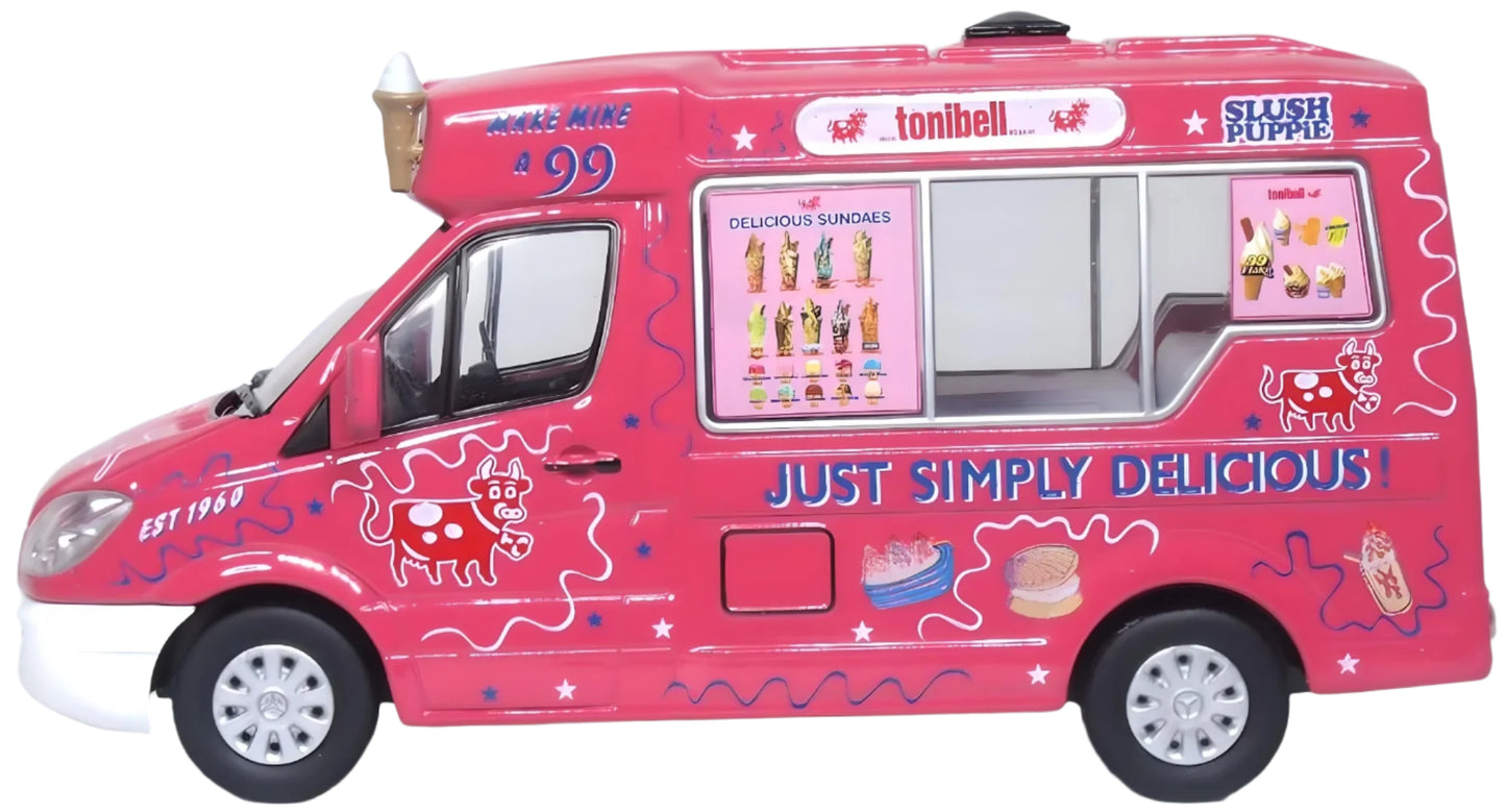 Mercedes Whitby Mondial Ice Cream Van Tonibell