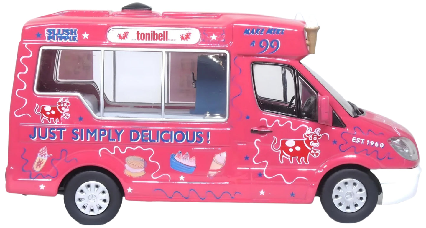 Mercedes Whitby Mondial Ice Cream Van Tonibell