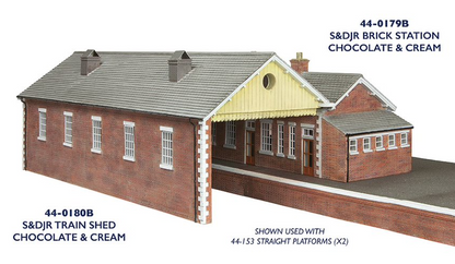 S&DJR Brick Station Chocolate and Cream