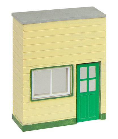 S&DJR Train Shed Green and Cream