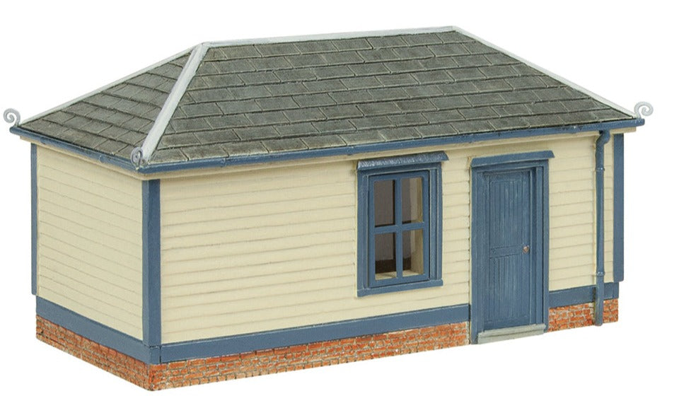 Clapboard Platform Hut - Blue