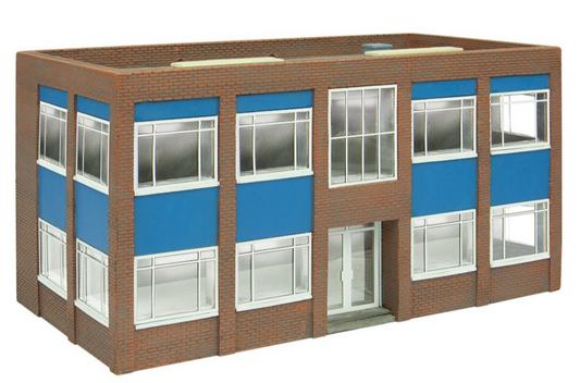 Two Storey Office Block - Blue