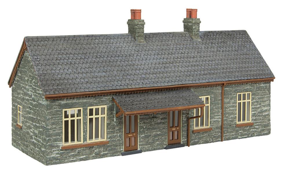 Narrow Gauge (OO9) Station Cottages Brown