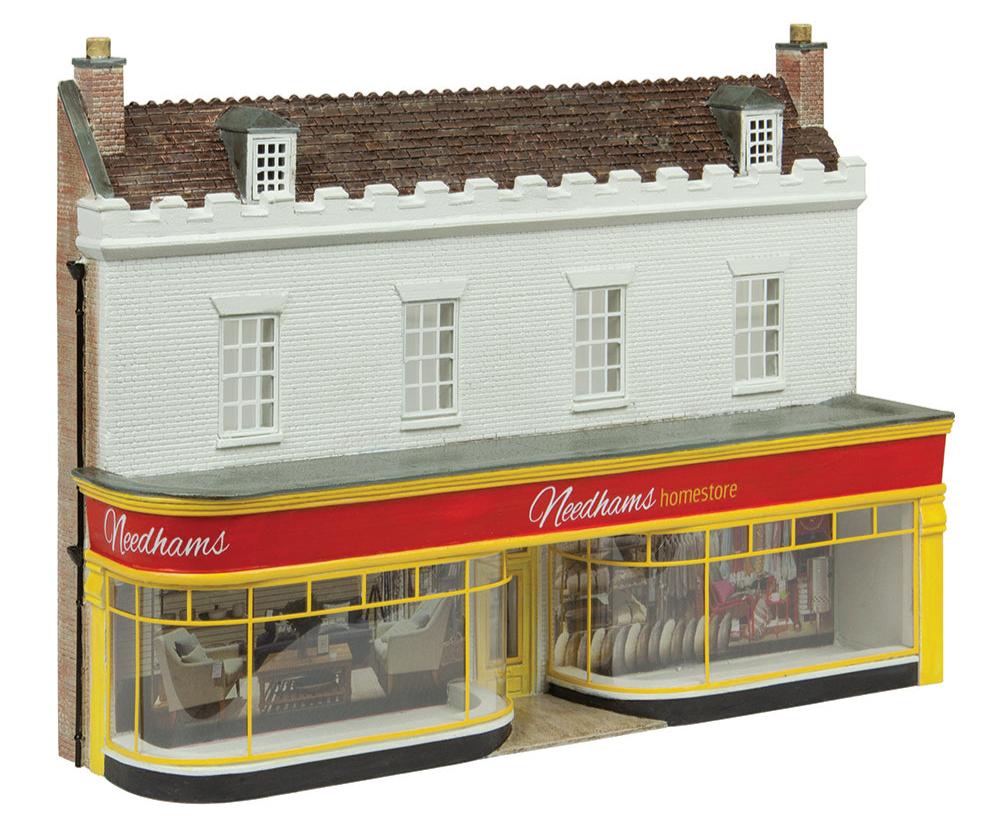 Scenecraft 44-0222R Low Relief Department Store Red – Rails