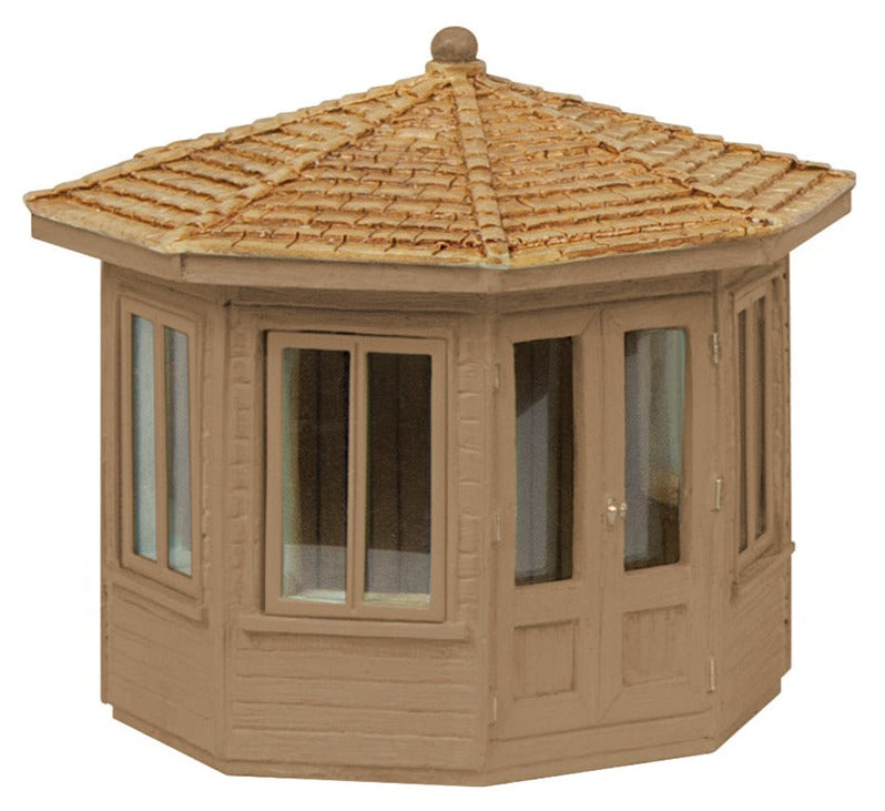 Octagonal Summer House - Brown