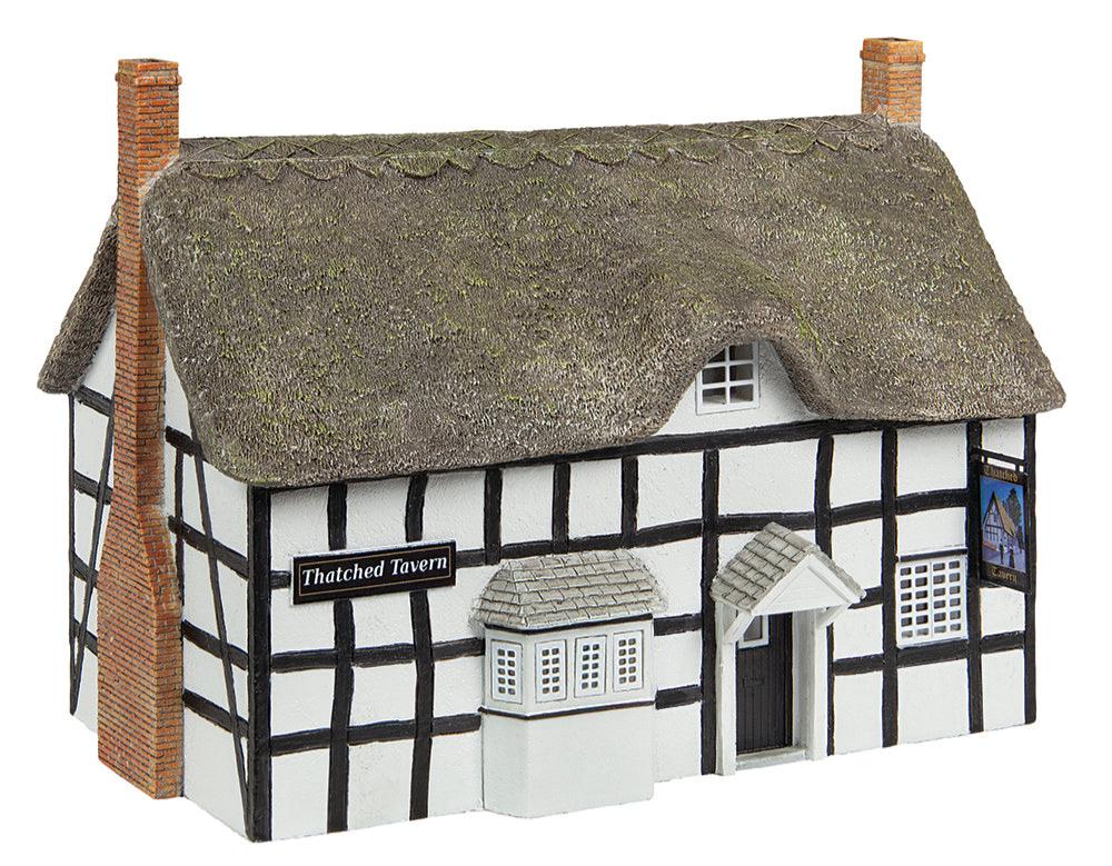 Thatched Tavern Black & White