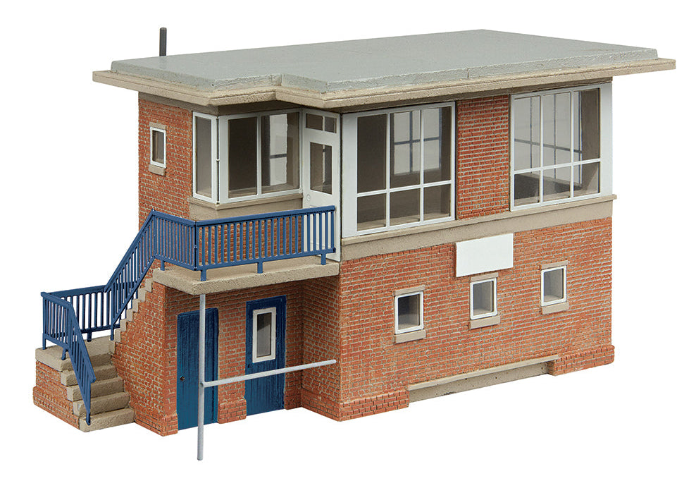 Scenecraft 44-1022A BR(E) Signal Box - Blue & White – Rails