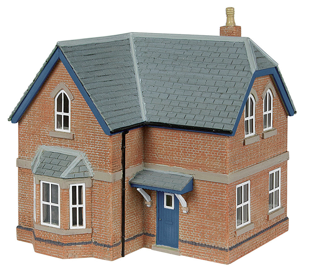 Railway House - Blue & White