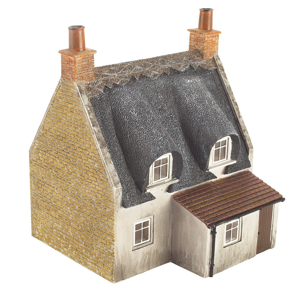 Thatched Cottage - Honey Stone & Red Door