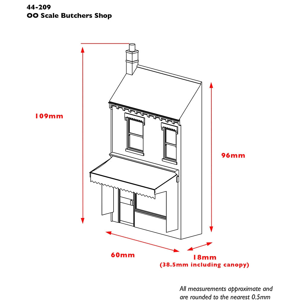 Pre-Owned Low Relief Butchers Shop
