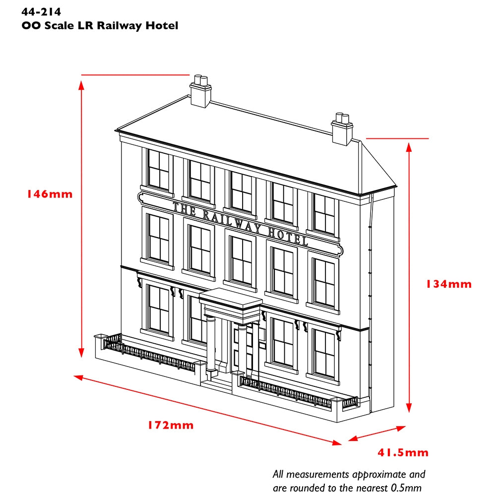 Pre-Owned Low Relief Railway Hotel