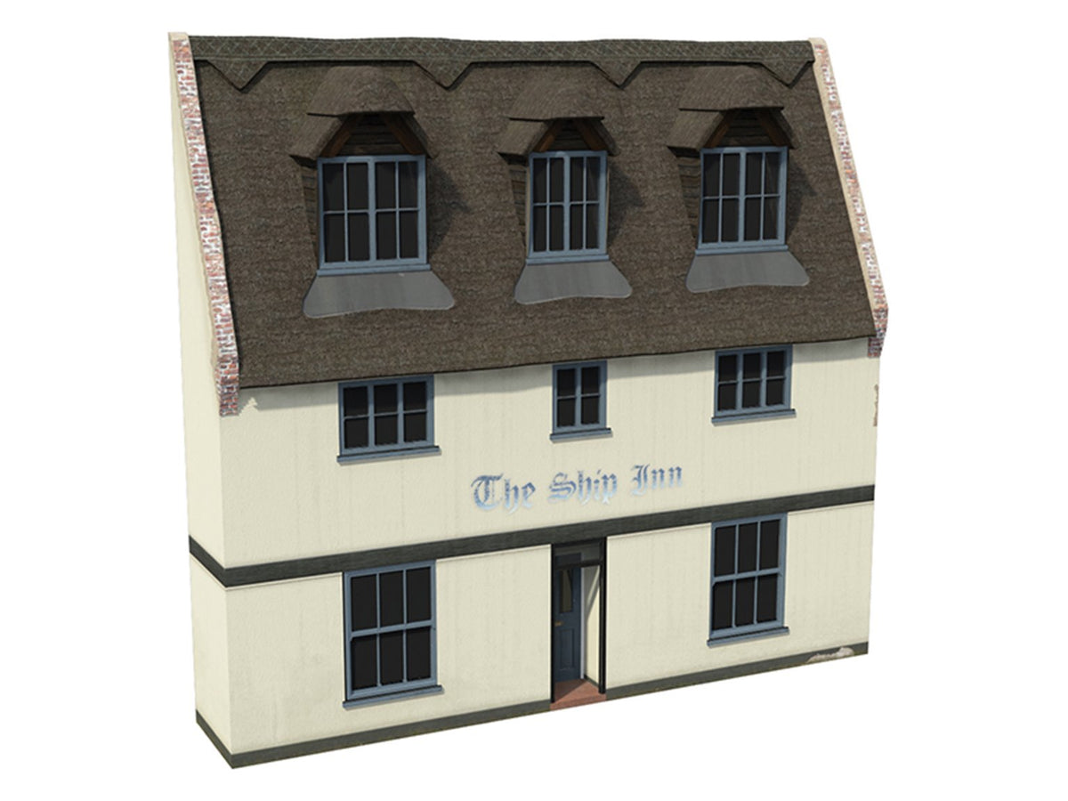 Pre-Owned Low Relief 'The Ship Inn' Pub