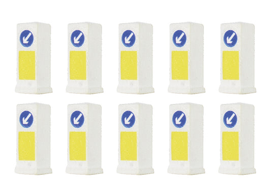 Traffic Island Bollards (x10)