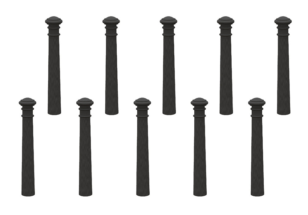 Cast Iron Bollards (x10)