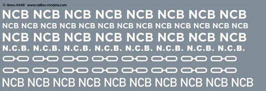 NCB wagons: brandings Transfer
