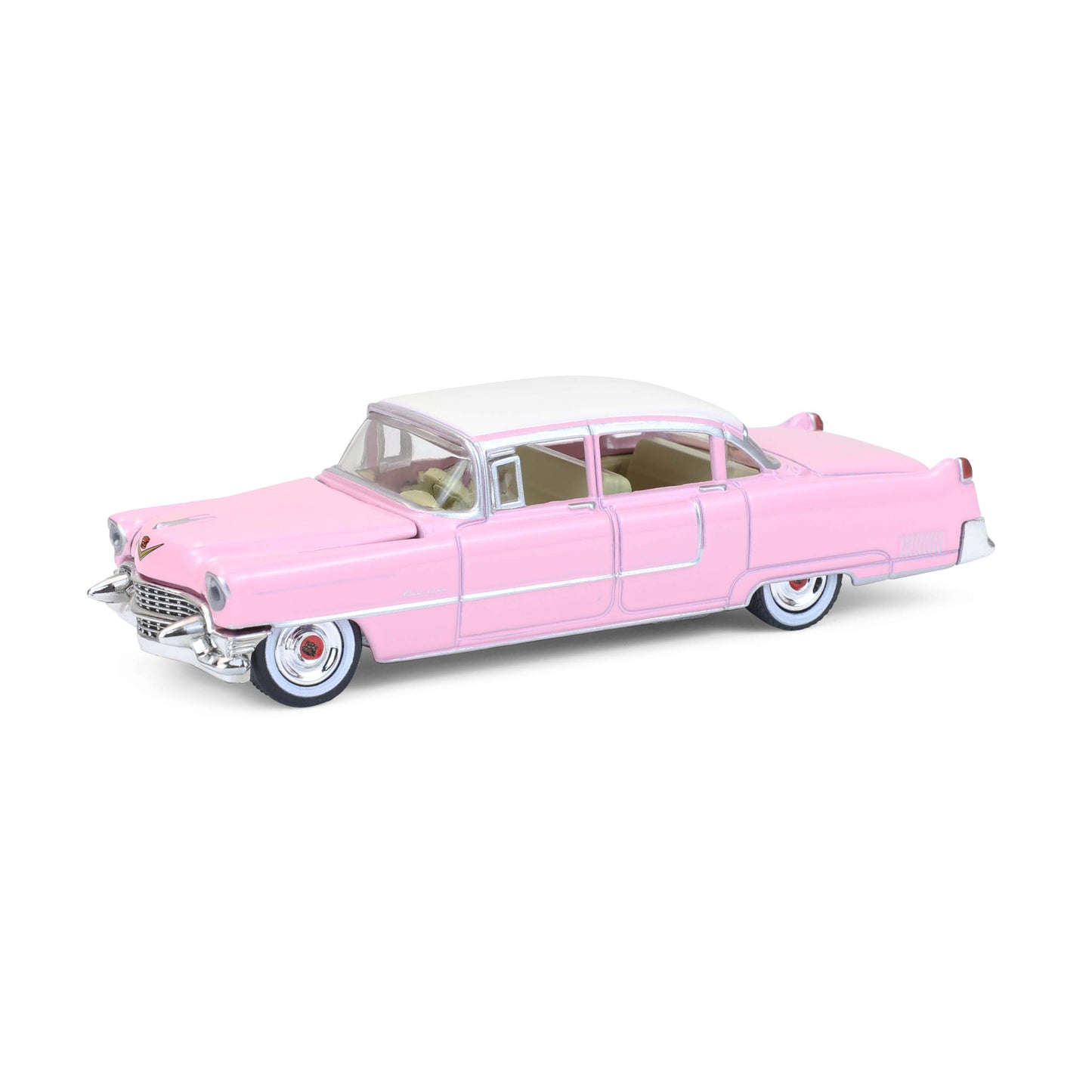 GL44740-C Elvis Presley (1935-77) - 1955 Cadillac Fleetwood Series 60 Pink