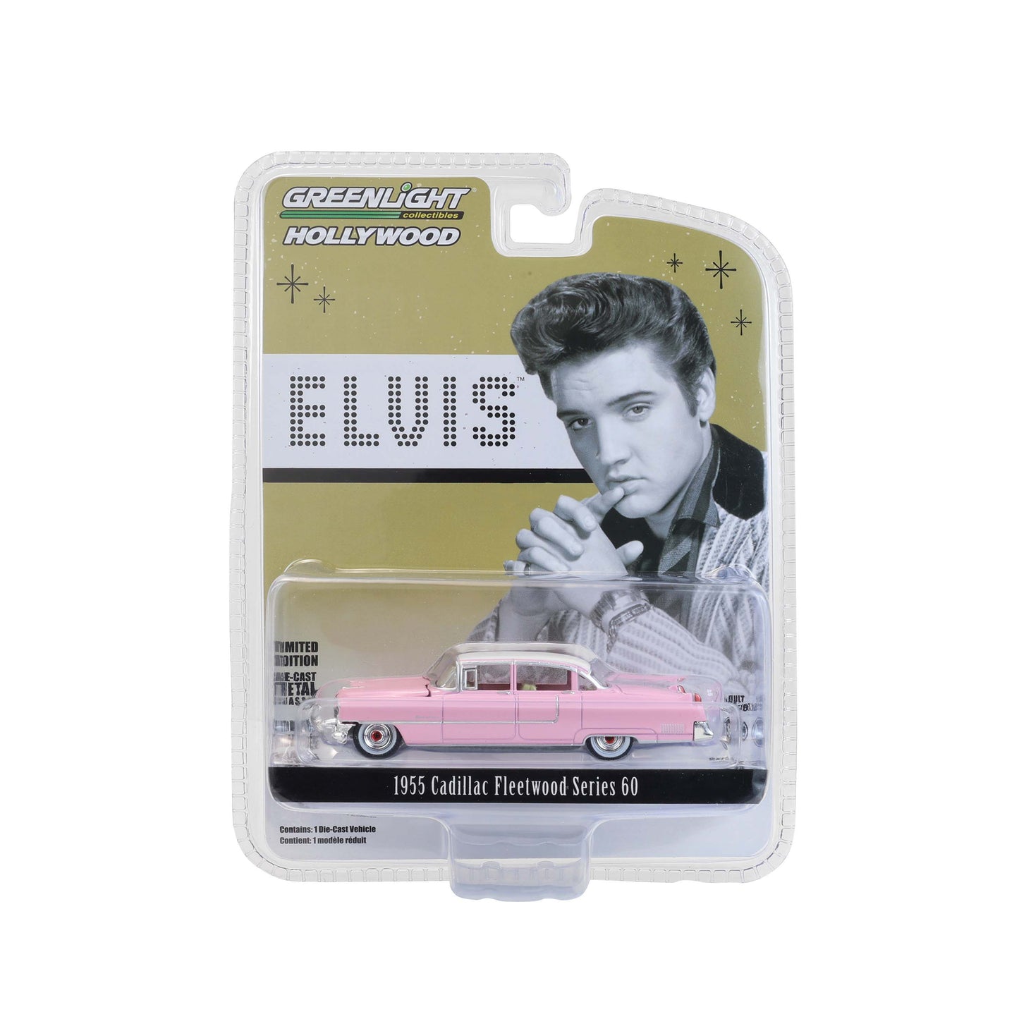 GL44740-C Elvis Presley (1935-77) - 1955 Cadillac Fleetwood Series 60 Pink