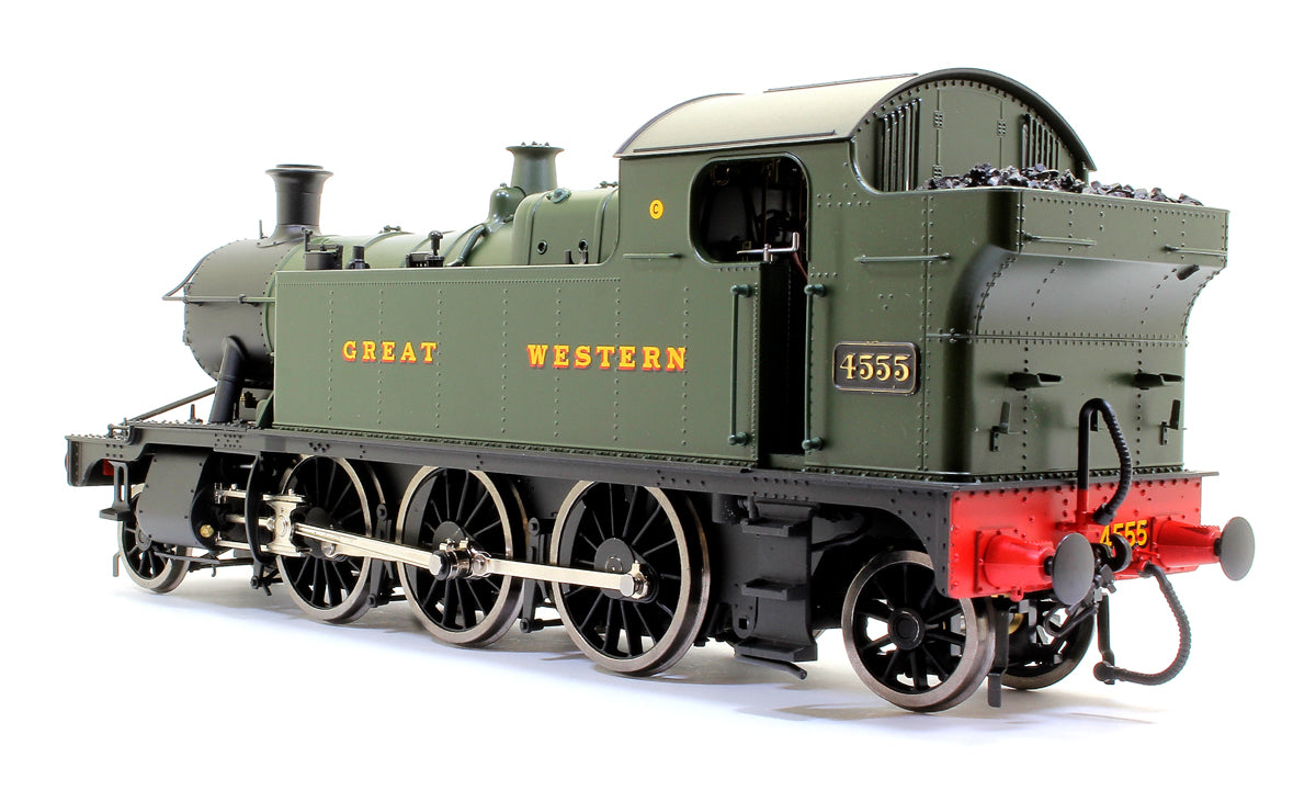 Pre-Owned Class 45xx 'Small Prairie' 2-6-2T 4555 in Great Western green - DCC sound fitted