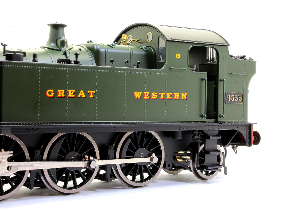 Pre-Owned Class 45xx 'Small Prairie' 2-6-2T 4555 in Great Western green - DCC sound fitted