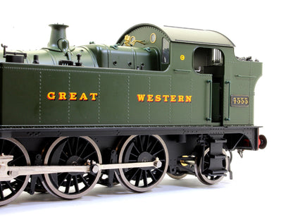 Pre-Owned Class 45xx 'Small Prairie' 2-6-2T 4555 in Great Western green - DCC sound fitted