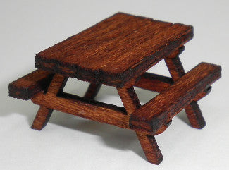 OOPT1 Ancorton OO Gauge Picnic Table Kit (makes 6)